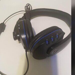 Blue And Black Gaming Headset